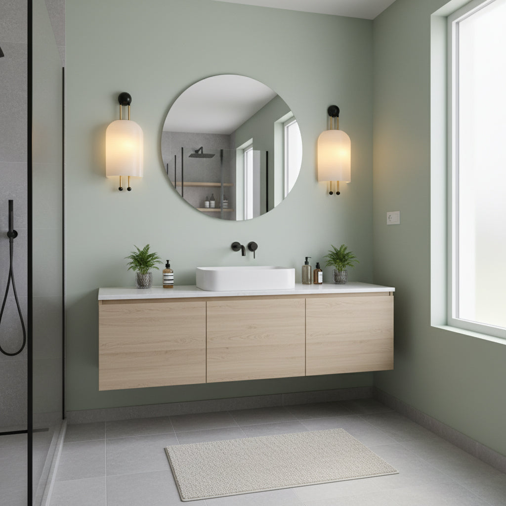 Glass Lantern Wall Sconce-Lighting > Wall Lights-casanuva-casanuva