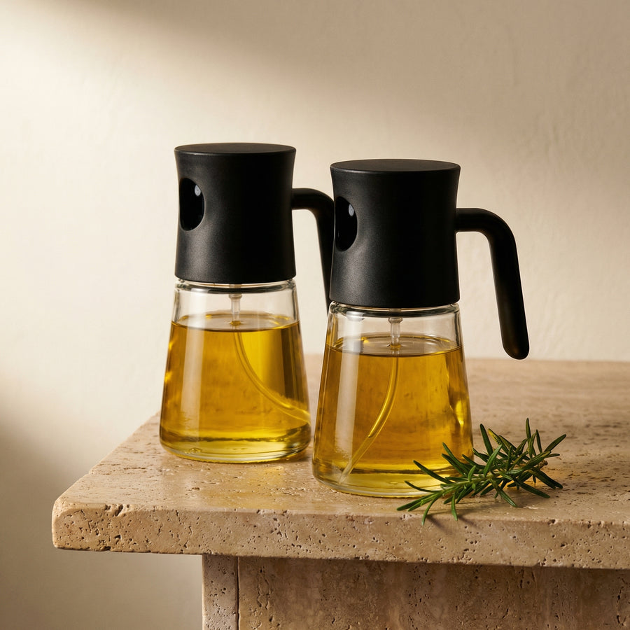 Glass Oil Sprayer and Dispenser 2 in 1-Kitchen & Dining > Kitchen Accessories-casanuva-casanuva