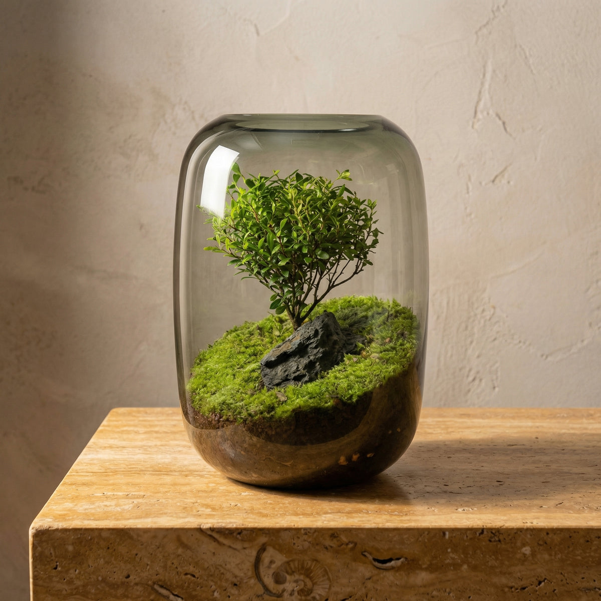 Glass Terrarium Vase Modern Plant Display-Home Decor > Vases-casanuva-casanuva