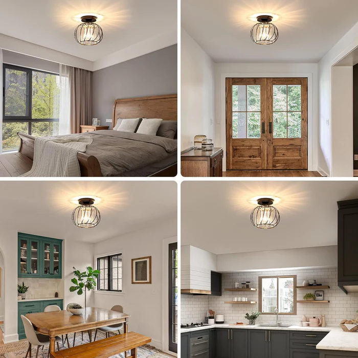 Globular Glass Pendant Light for Hallway-Lighting > Pendant Lights-casanuva-casanuva