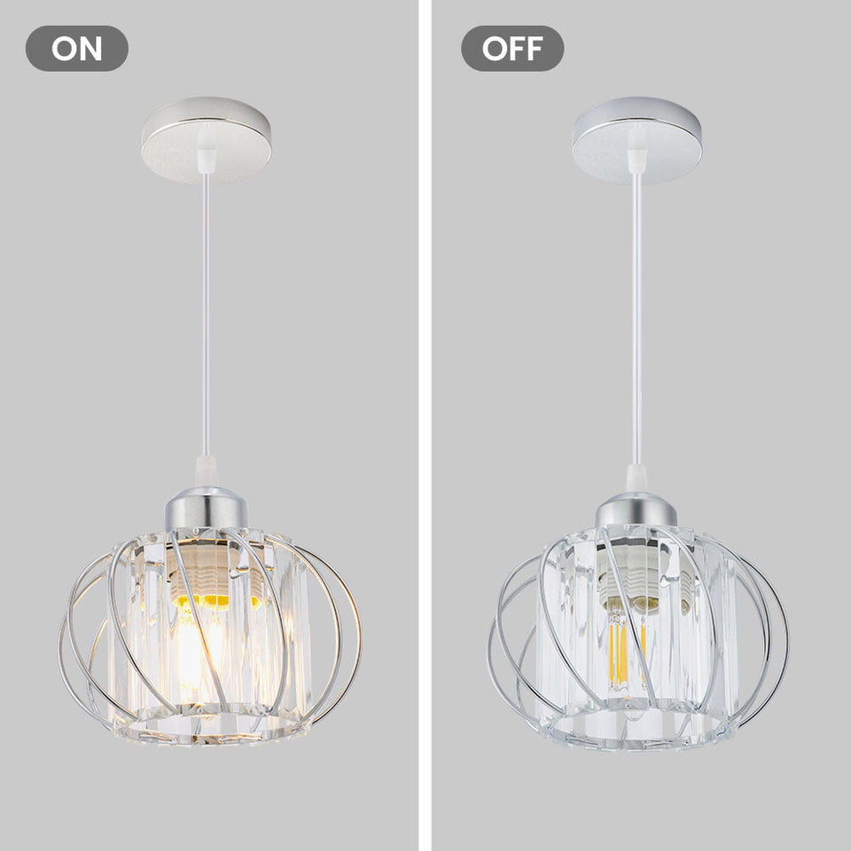 Globular Glass Pendant Light for Hallway-Lighting > Pendant Lights-casanuva-casanuva