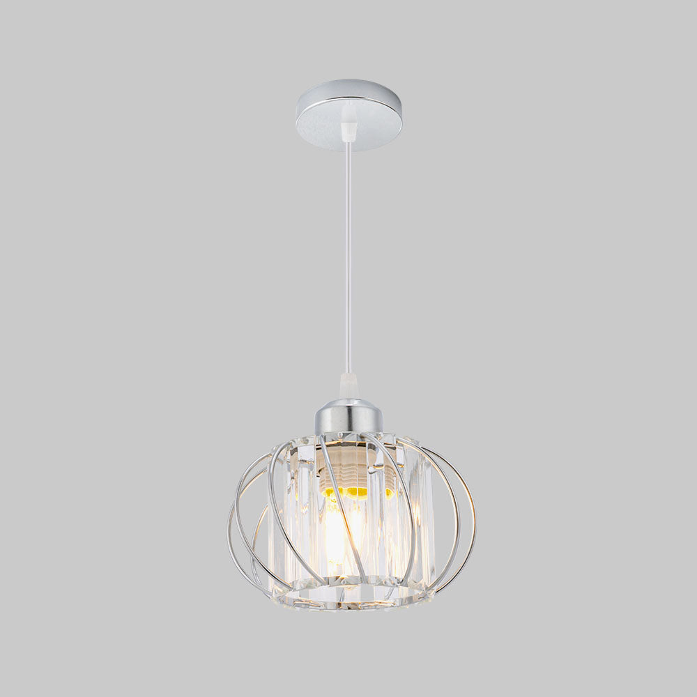 Globular Glass Pendant Light for Hallway-Lighting > Pendant Lights-casanuva-casanuva