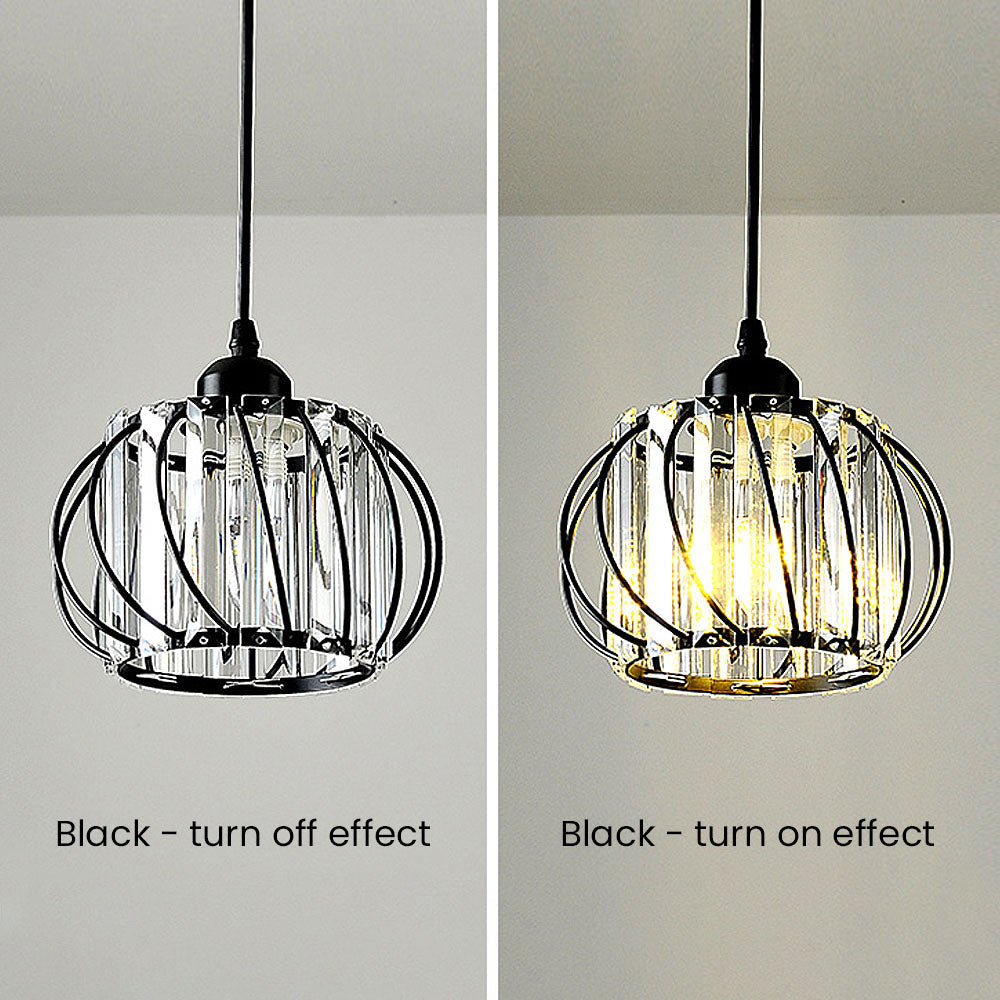 Globular Glass Pendant Light for Hallway-Lighting > Pendant Lights-casanuva-casanuva