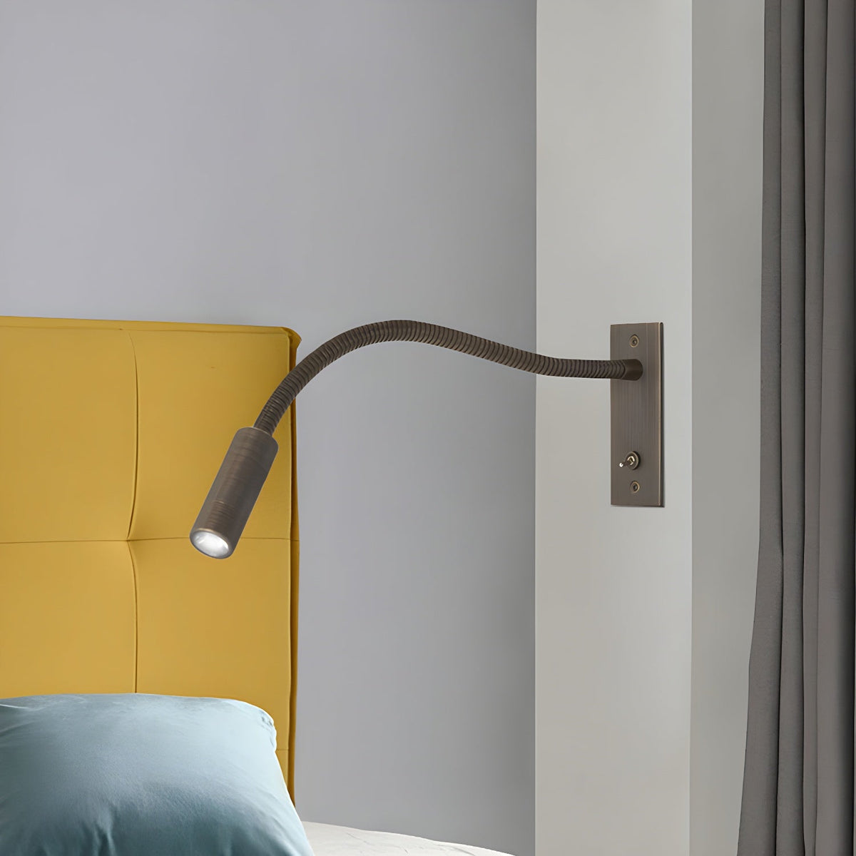 Gooseneck Wall Lamp with Flexible Arm-Lighting > Wall Lights-casanuva-casanuva
