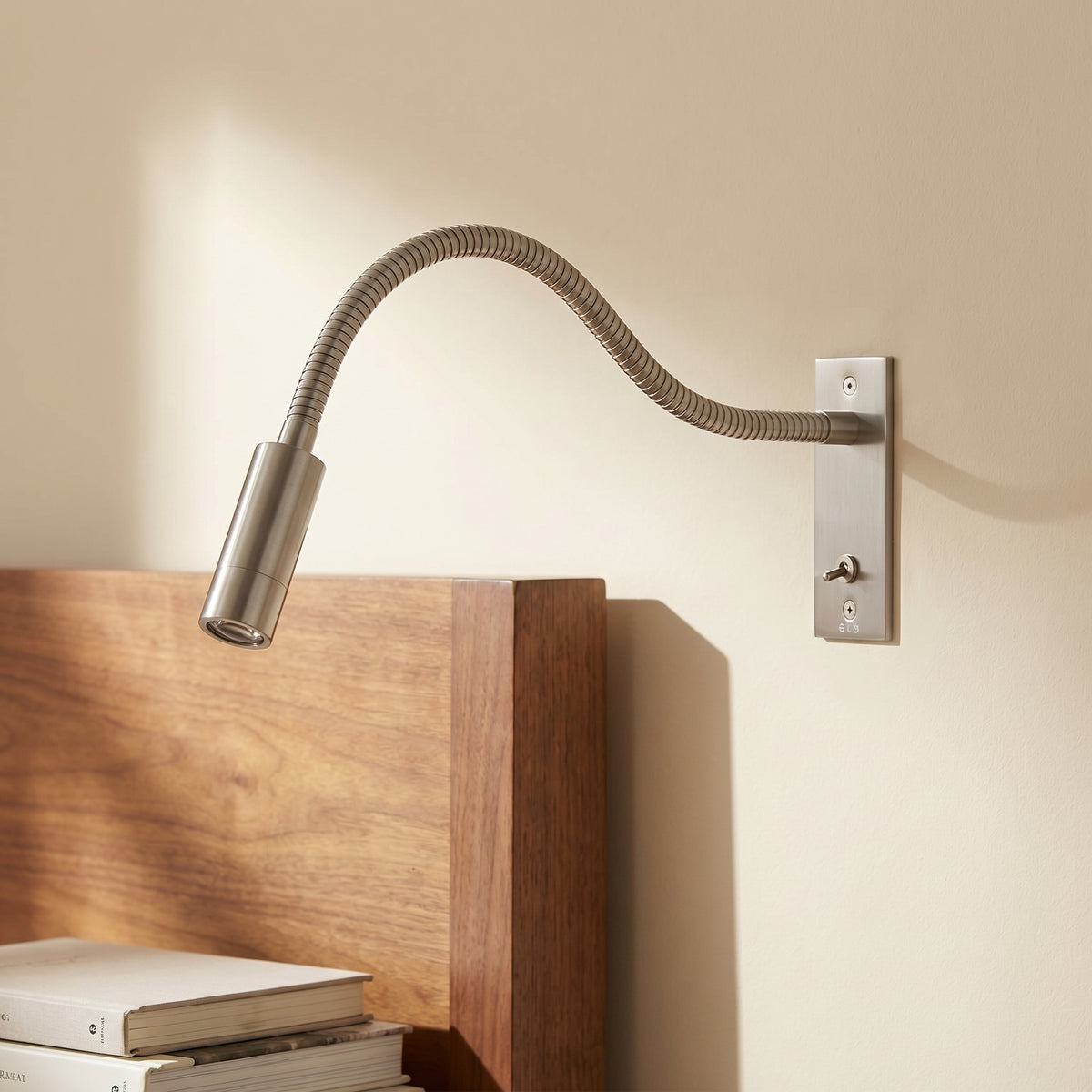 Gooseneck Wall Lamp with Flexible Arm-Lighting > Wall Lights-casanuva-casanuva