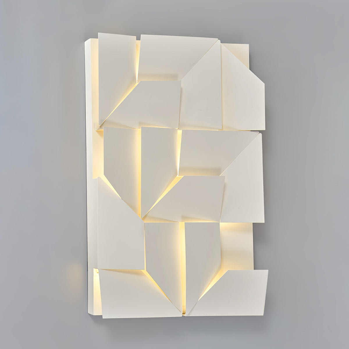 Grand Wall Sconce-Lighting > Wall Lights-casanuva-60cmx80cm-White & Wired version-Warm Light-casanuva