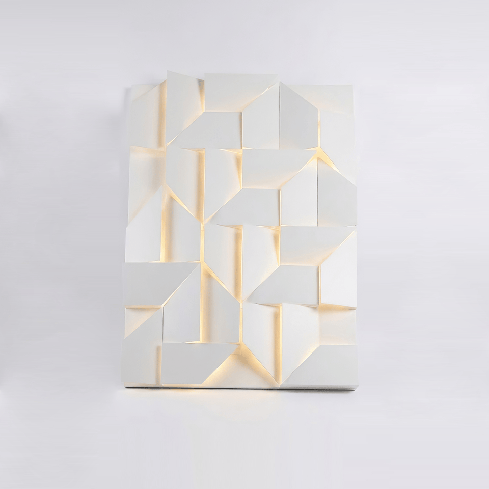Grand Wall Sconce-Lighting > Wall Lights-casanuva-90cmx120cm-White & Wired version-Warm Light-casanuva