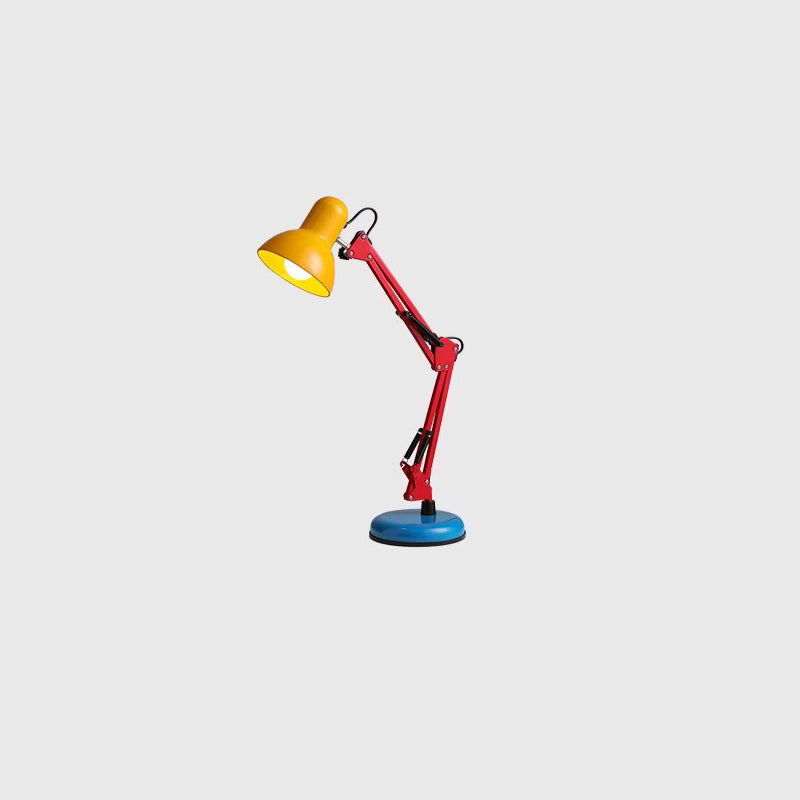 Half Circle Iron Table Lamp 1-Light for Study-Lighting > Table Lamps-casanuva-casanuva