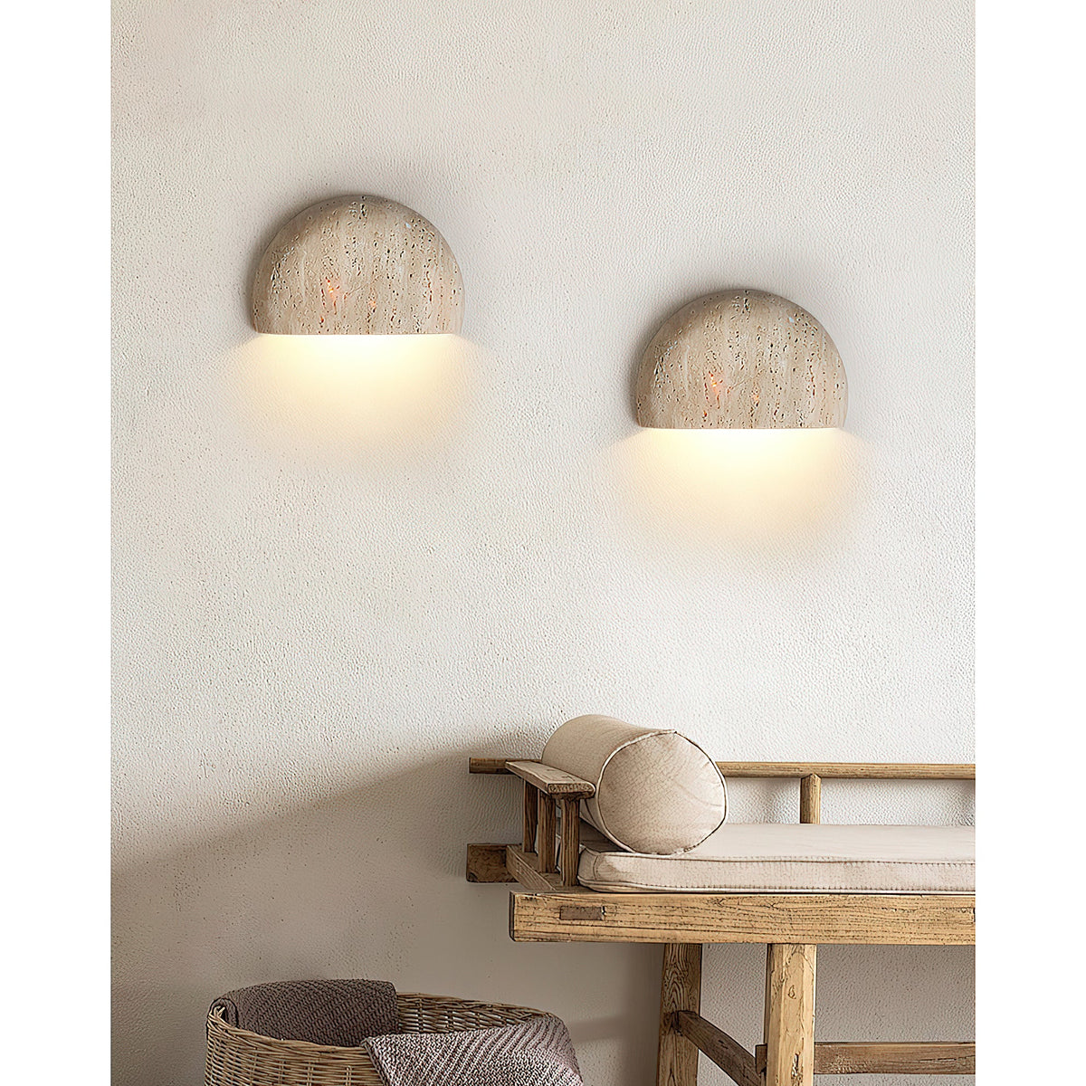 Half Moon LED Wall Lamp-Lighting > Wall Lights-casanuva-casanuva