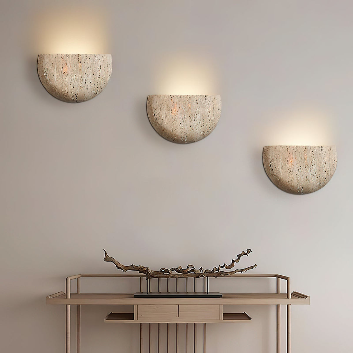 Half Moon LED Wall Lamp-Lighting > Wall Lights-casanuva-casanuva