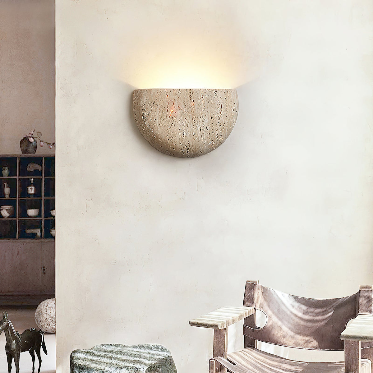 Half Moon LED Wall Lamp-Lighting > Wall Lights-casanuva-casanuva