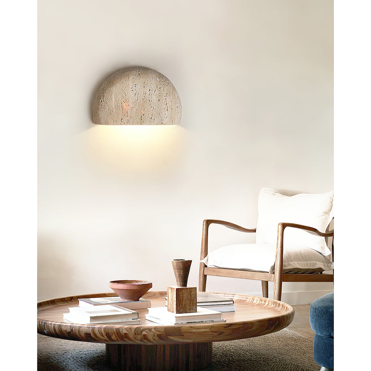 Half Moon LED Wall Lamp-Lighting > Wall Lights-casanuva-casanuva