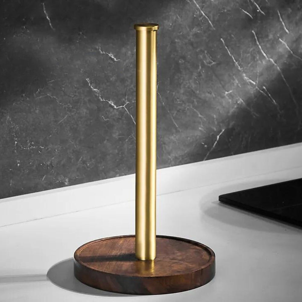Handcrafted Wooden Paper Towel Holder-Bedding & Bath > Bathroom Accessories-casanuva-casanuva