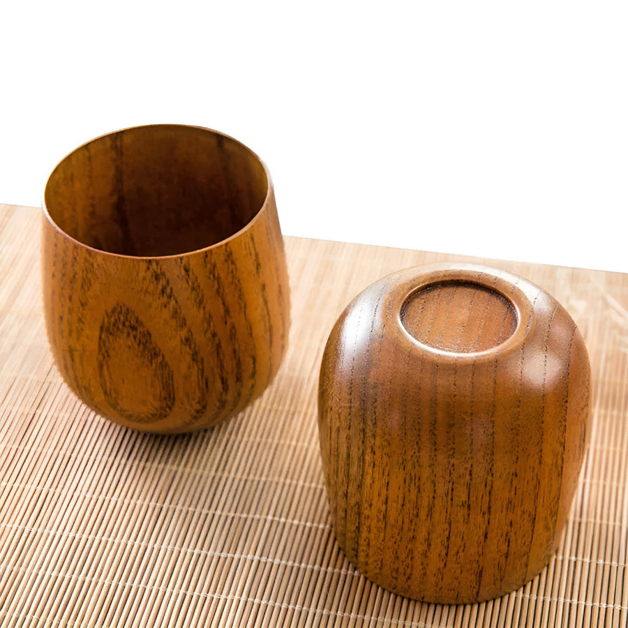 Handcrafted Wooden Tea Cup-Kitchen & Dining > Tableware-casanuva-casanuva