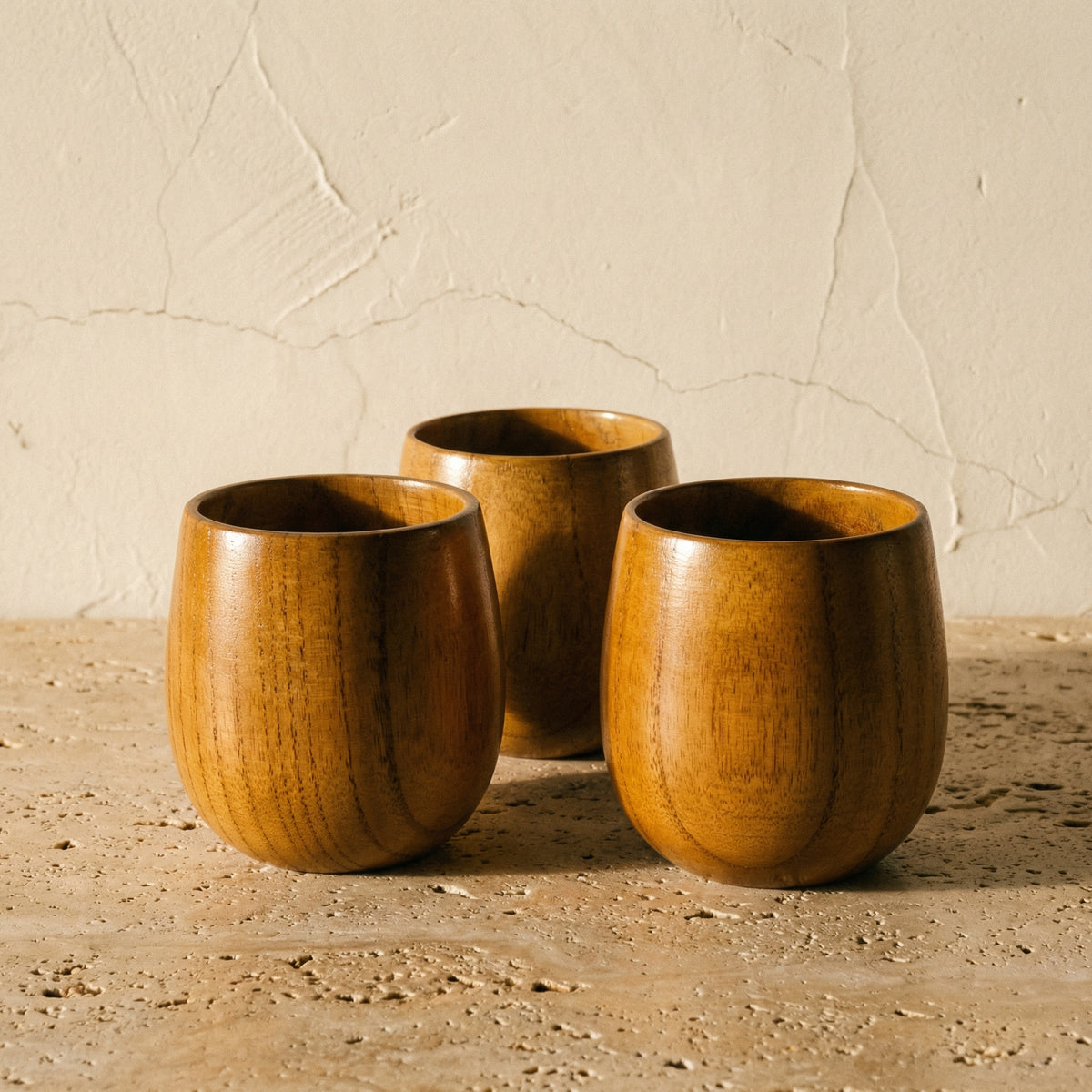 Handcrafted Wooden Tea Cup-Kitchen & Dining > Tableware-casanuva-casanuva