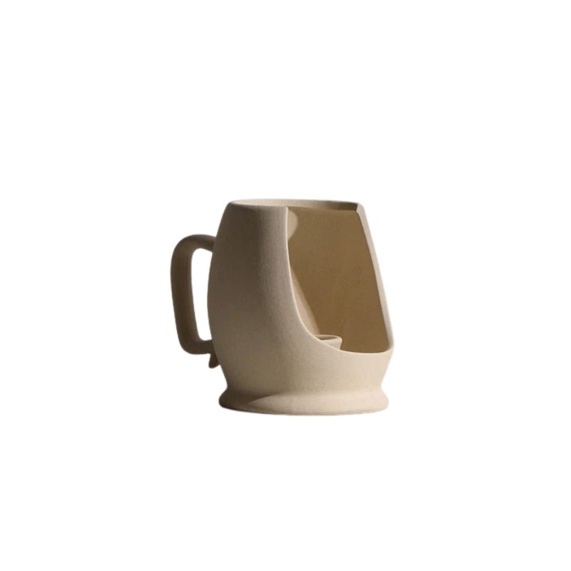 Handmade Ceramic Vase and Candle Holders Set-Home Decor > Candle Holders-casanuva-Abstract Candle Holder-casanuva