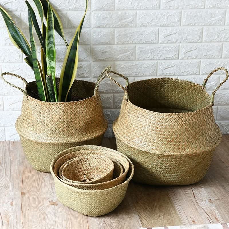Handwoven Storage Basket for Stylish Organization-Home Decor > Decorative Accessories-casanuva-casanuva