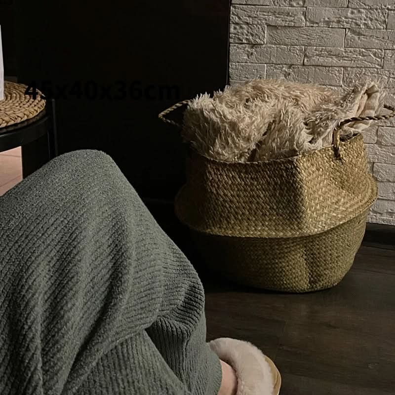 Handwoven Storage Basket for Stylish Organization-Home Decor > Decorative Accessories-casanuva-casanuva