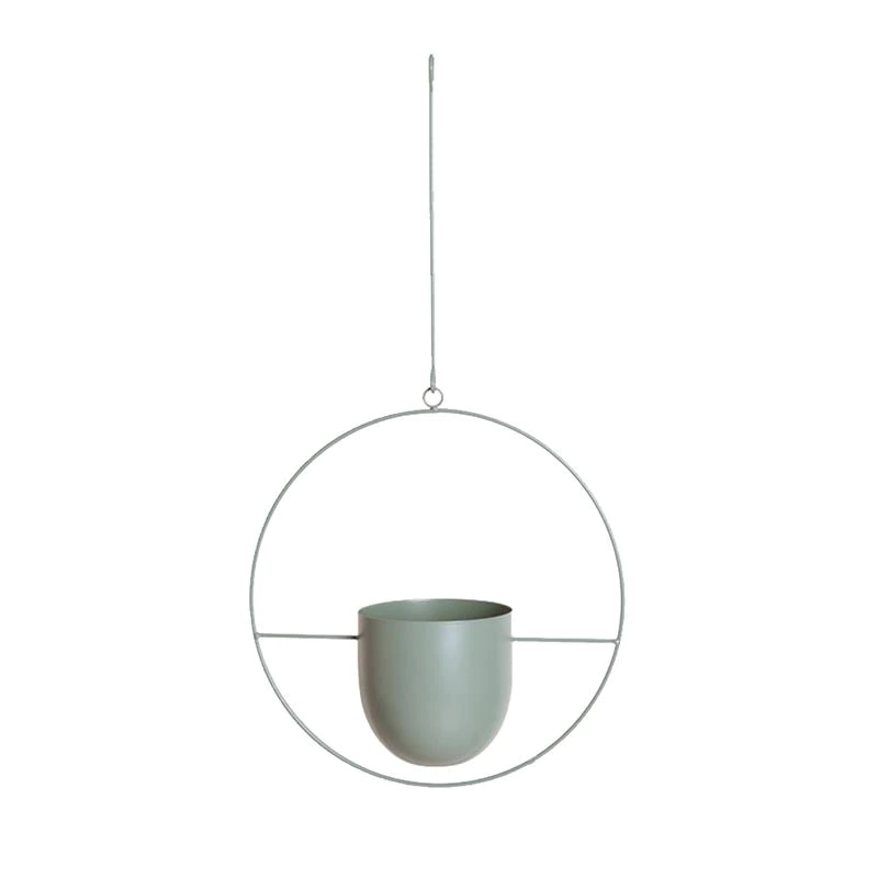 Hanging Planters Modern Luxury Pots-Home Decor > Decorative Accessories-casanuva-Green-Circle-casanuva