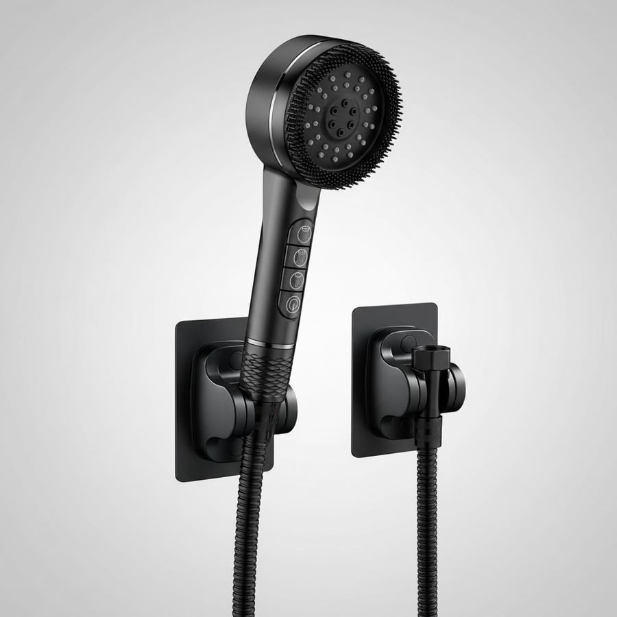High-Pressure Hand Shower with 5 Spray Modes-Bedding & Bath > Bathroom Accessories-casanuva-casanuva