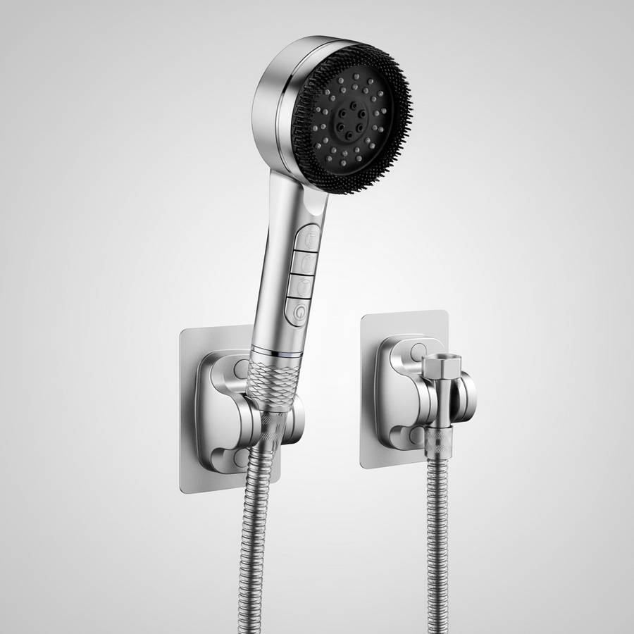 High-Pressure Hand Shower with 5 Spray Modes-Bedding & Bath > Bathroom Accessories-casanuva-casanuva
