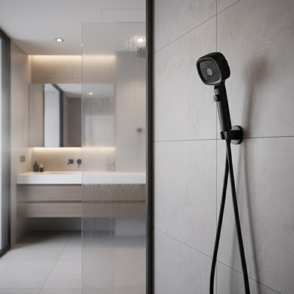 High-Pressure Showerhead with 3 Spray Modes Water-Saving ABS Material-Bedding & Bath > Bathroom Accessories-casanuva-casanuva