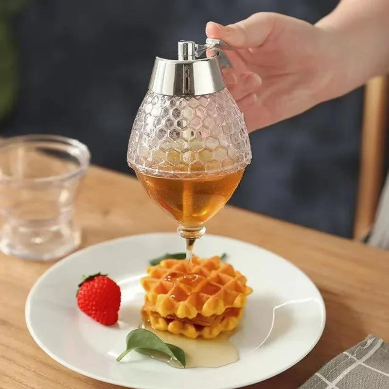 Honey Dispenser with Drip-Free Spout-Kitchen & Dining > Kitchen Accessories-casanuva-casanuva