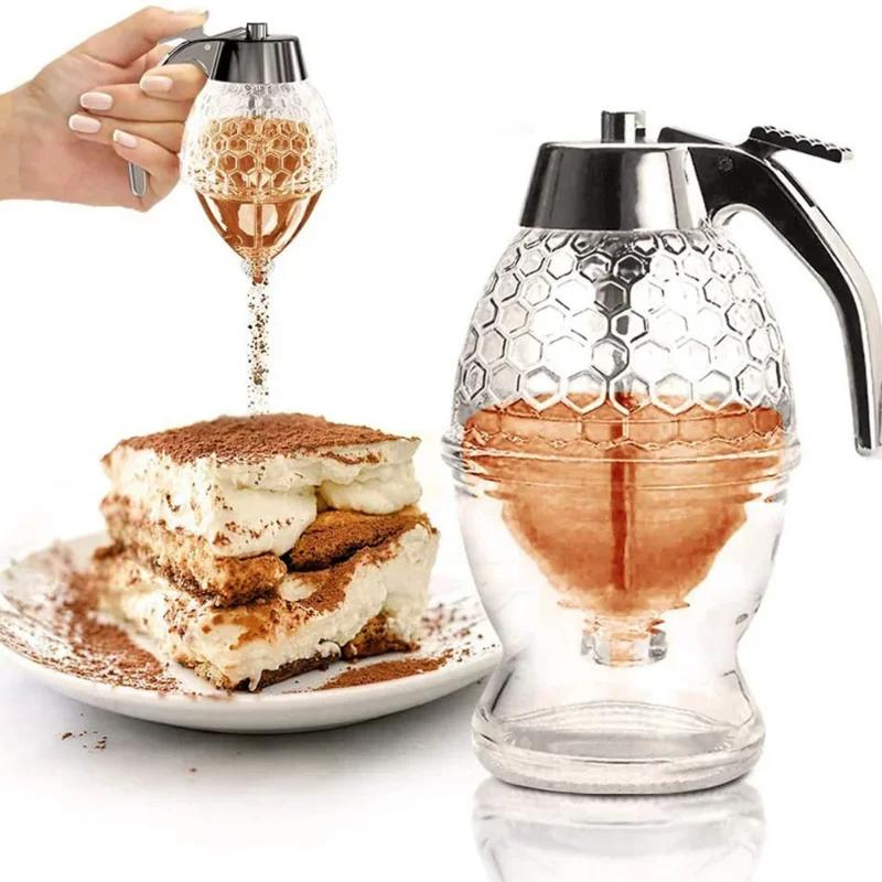 Honey Dispenser with Drip-Free Spout-Kitchen & Dining > Kitchen Accessories-casanuva-casanuva