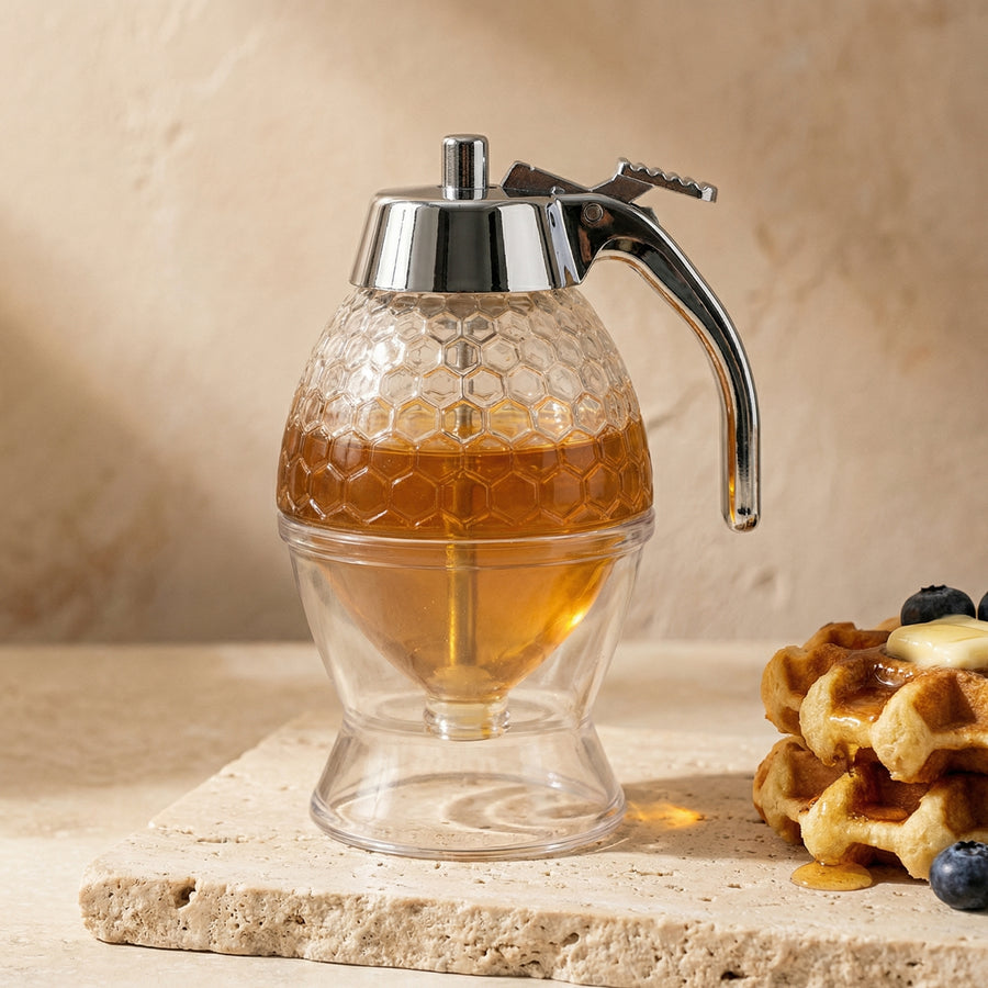 Honey Dispenser with Drip-Free Spout-Kitchen & Dining > Kitchen Accessories-casanuva-casanuva