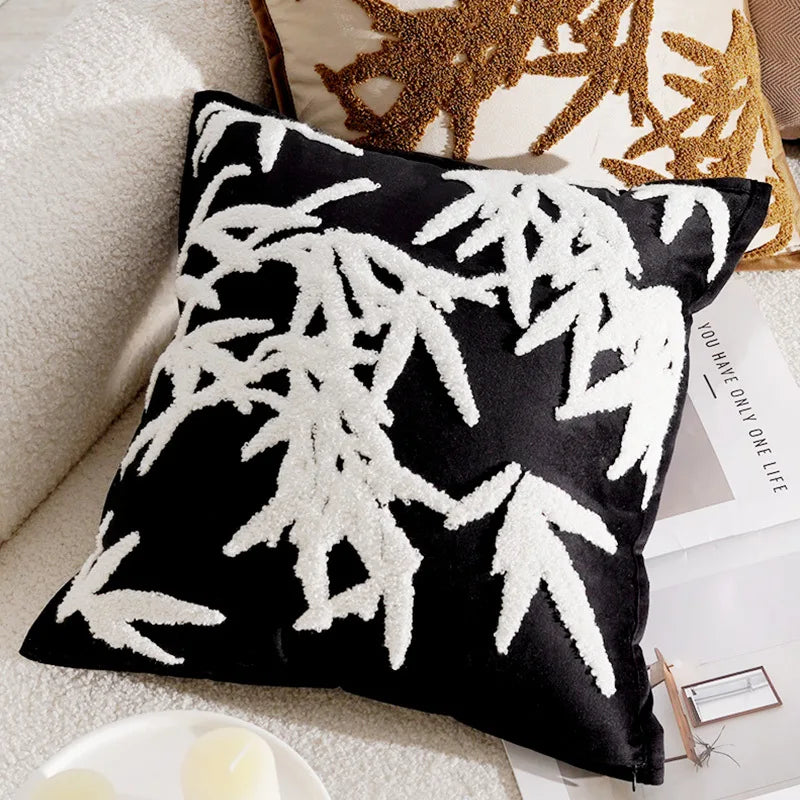 Horse Print Cushion with Luxury Embroidery and Soft Breathable Fabric-Covers & Textiles > Throw Pillows-casanuva-O - 45cm x 45cm-casanuva