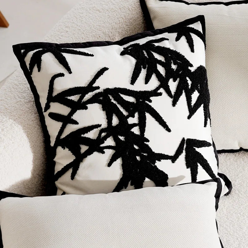 Horse Print Cushion with Luxury Embroidery and Soft Breathable Fabric-Covers & Textiles > Throw Pillows-casanuva-P - 45cm x 45cm-casanuva