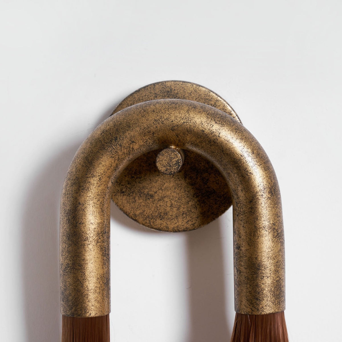 Horsehair Wall Light Fixture-Lighting > Wall Lights-casanuva-casanuva