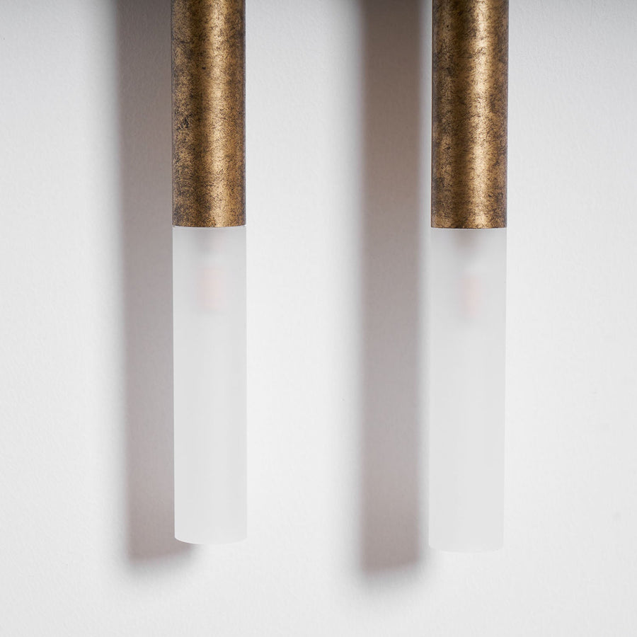 Horsehair Wall Light Fixture-Lighting > Wall Lights-casanuva-casanuva