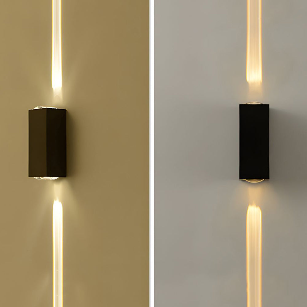 IP65 Black Aluminum LED Outdoor Wall Light-Lighting > Outdoor Lighting-casanuva-casanuva