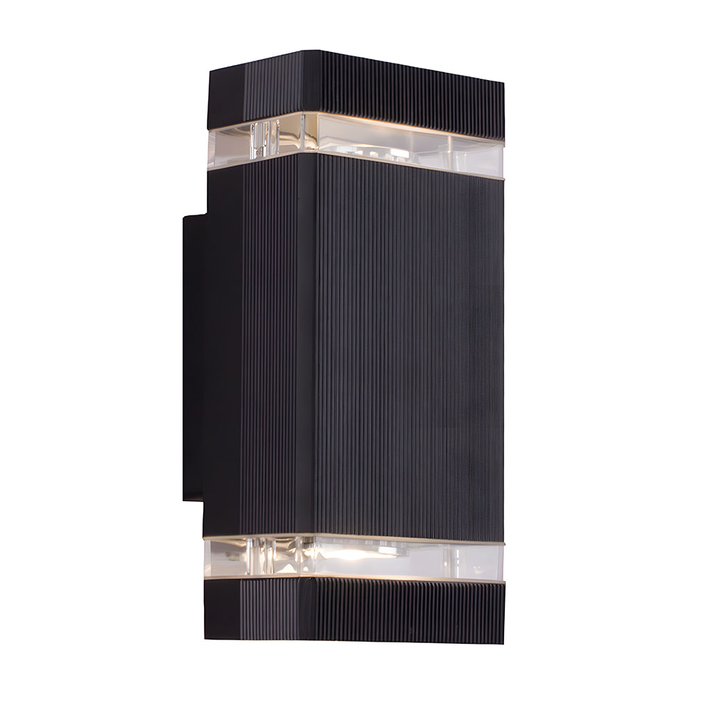 IP65 Black Outdoor Wall Light Up Down Design-Lighting > Outdoor Lighting-casanuva-casanuva