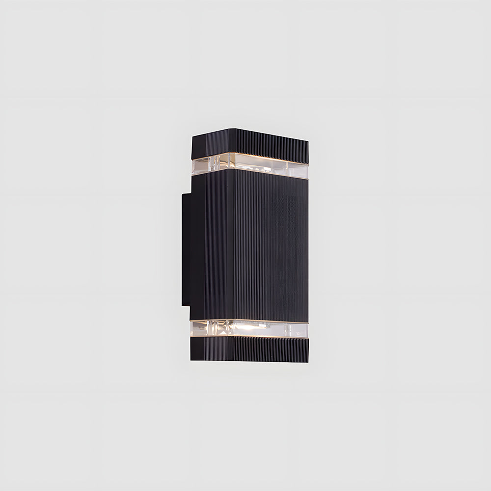 IP65 Black Outdoor Wall Light Up Down Design-Lighting > Outdoor Lighting-casanuva-casanuva