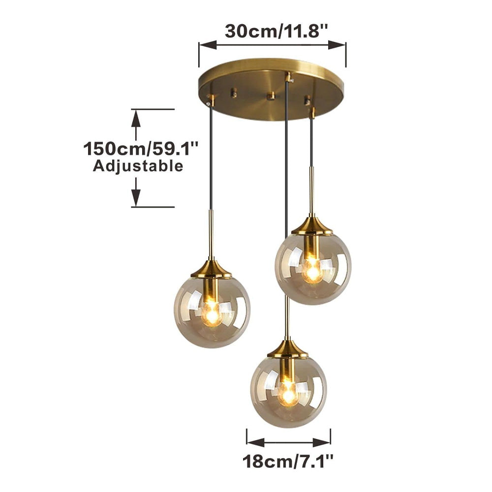 Industrial Glass Pendant Light-Lighting > Pendant Lights-casanuva-casanuva