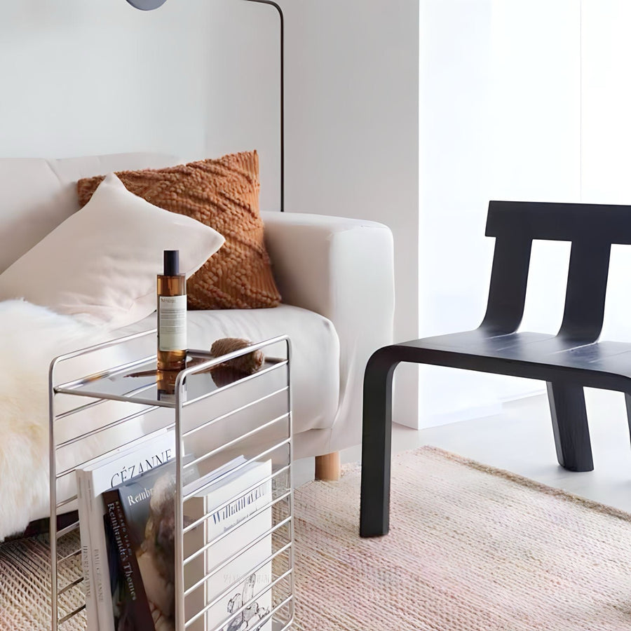 Iron Side Table Minimalist Design-Furniture > Side Tables-casanuva-casanuva