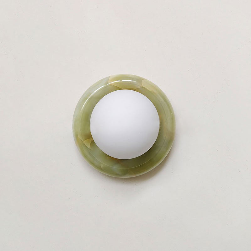 Jade Wall Lamp LED-Lighting > Wall Lights-casanuva-14cmx14cm-Cyan-casanuva