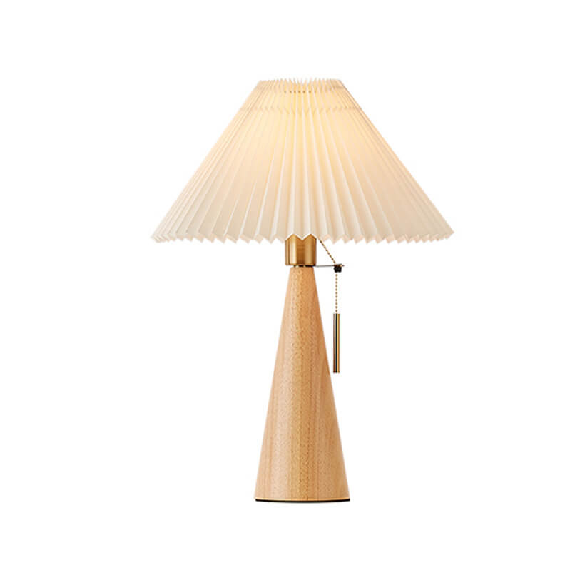 Japandi Wooden Table Lamp-Lighting > Table Lamps-casanuva-casanuva