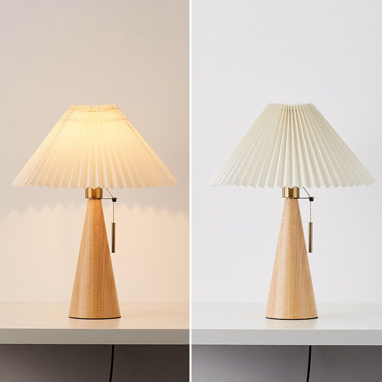 Japandi Wooden Table Lamp-Lighting > Table Lamps-casanuva-casanuva