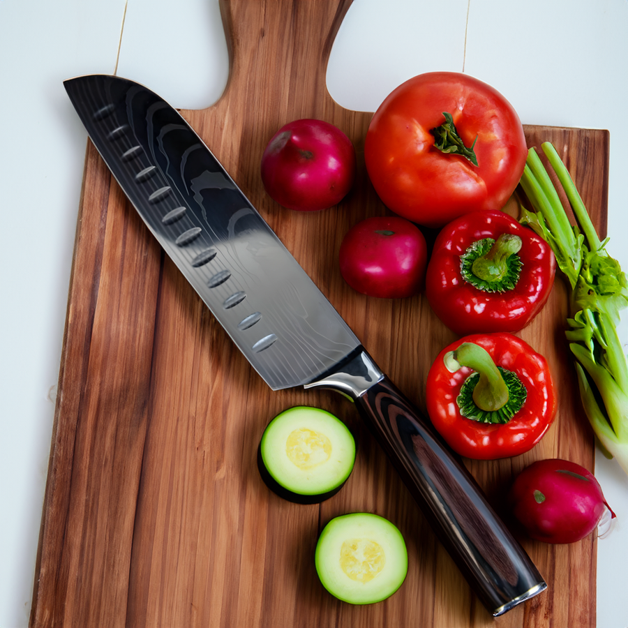 Japanese Damascus Steel Kitchen Knives-Kitchen & Dining > Knives-casanuva-casanuva