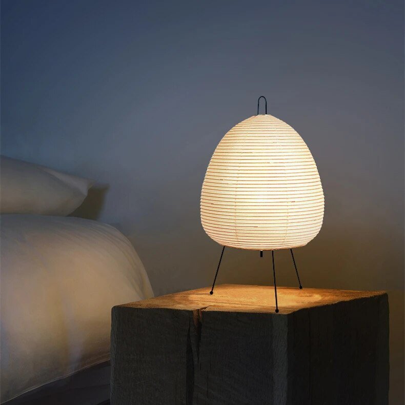 Japanese Paper LED Table Lamp-Lighting > Table Lamps-casanuva-casanuva