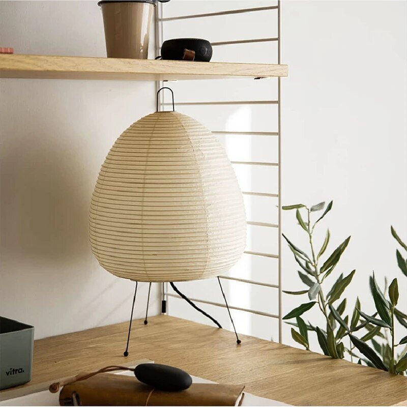 Japanese Paper LED Table Lamp-Lighting > Table Lamps-casanuva-casanuva