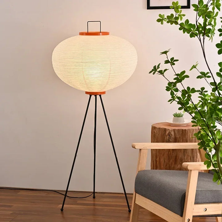 Japanese Rice Paper Lamp Minimalist Design-Lighting > Table Lamps-casanuva-casanuva