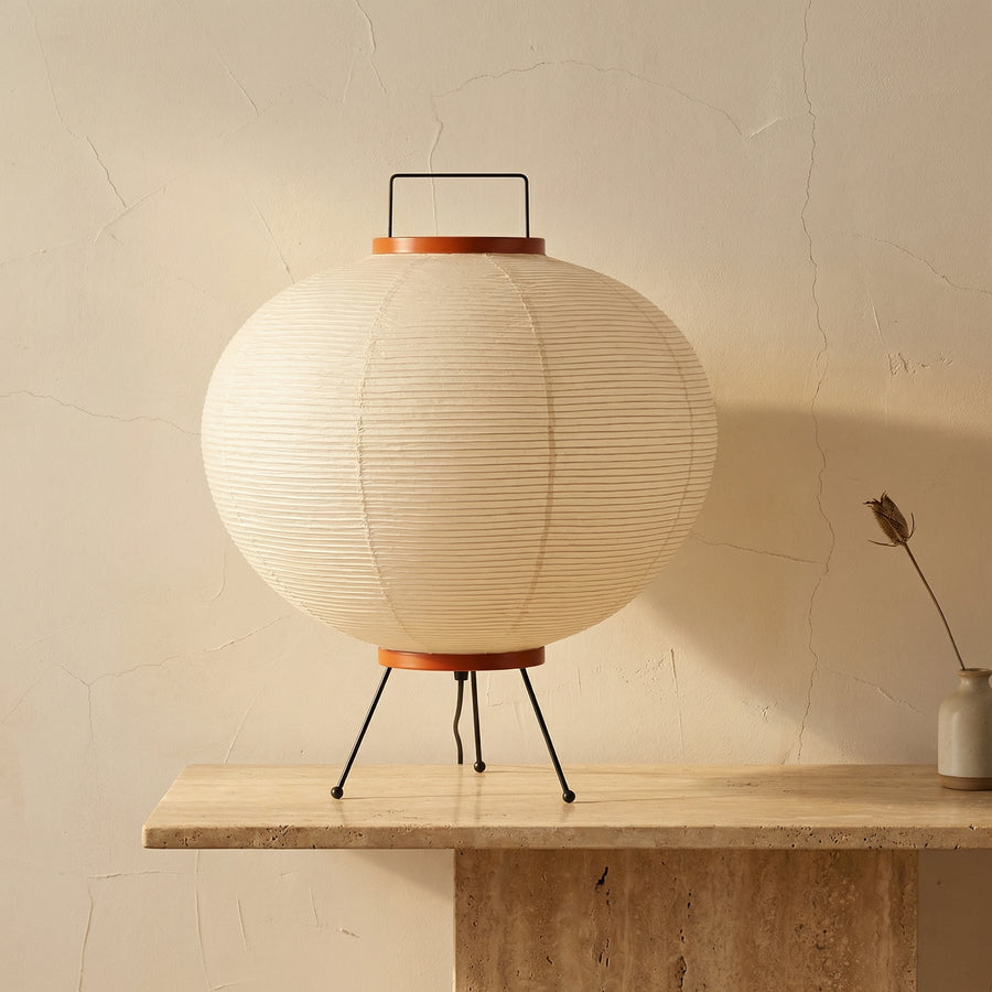 Japanese Rice Paper Lamp Minimalist Design-Lighting > Table Lamps-casanuva-casanuva