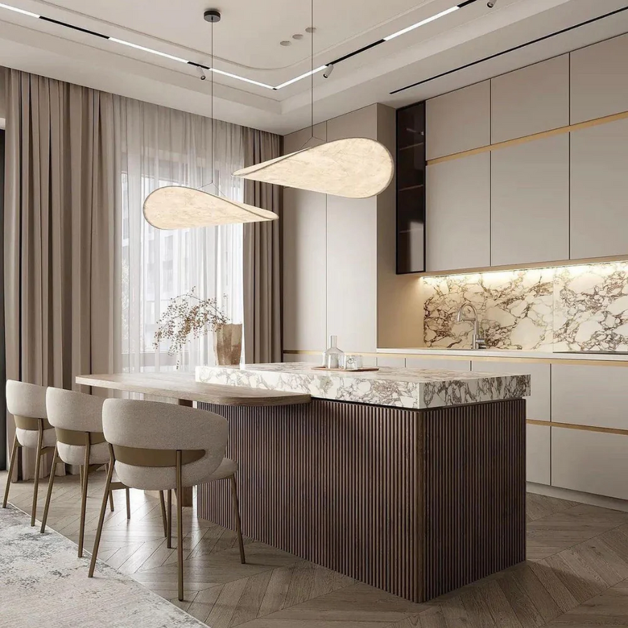 Japanese Silk Chandelier-Lighting > Chandeliers & Pendant Lights-casanuva-casanuva