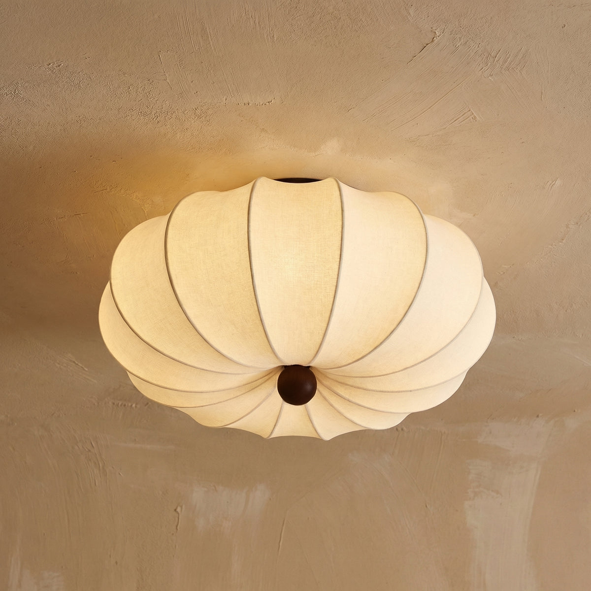 Japanese Vintage Fabric Ceiling Light-Lighting > Pendant Lights-casanuva-casanuva