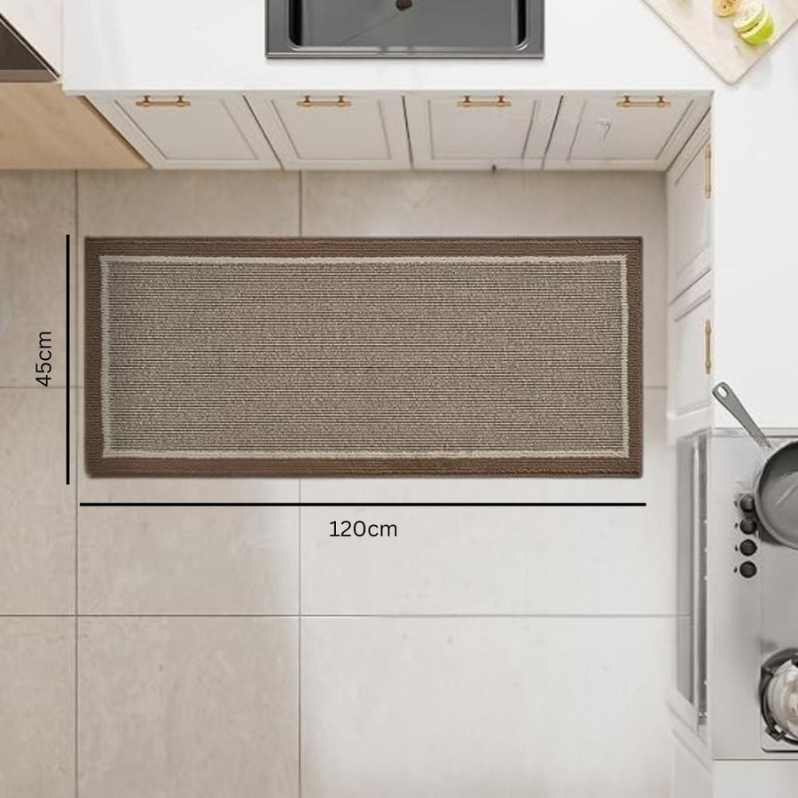 Kitchen Mats Anti Slip Washable Strata Elegance Design-Kitchen & Dining > Kitchen Mats-casanuva-casanuva
