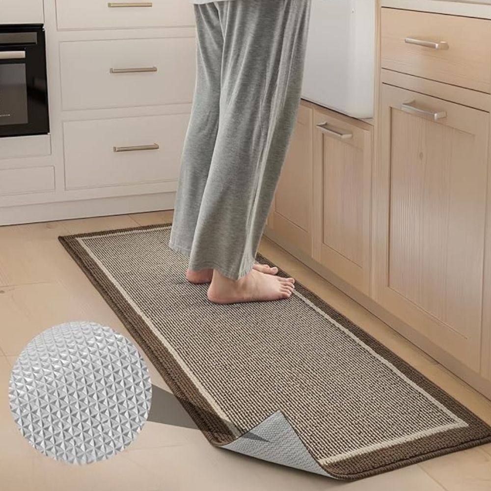 Kitchen Mats Anti Slip Washable Strata Elegance Design-Kitchen & Dining > Kitchen Mats-casanuva-casanuva